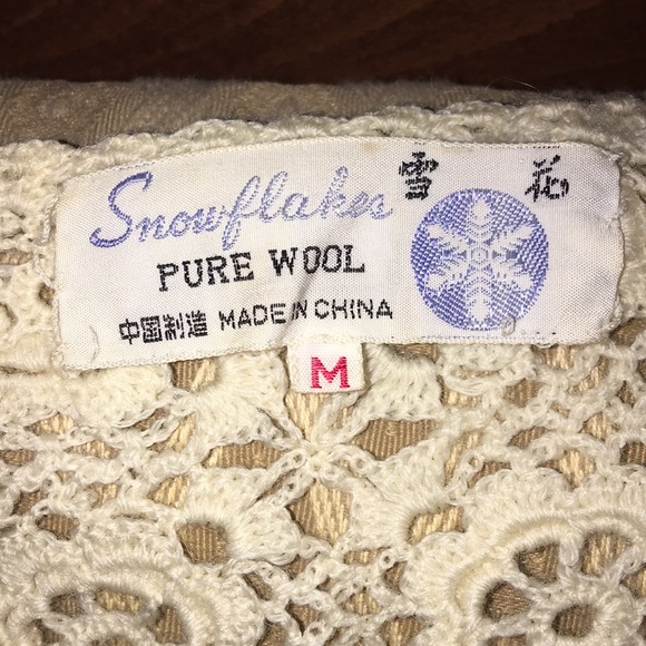 Crochet pure wool sweater 🌠 - Picture 4 of 4